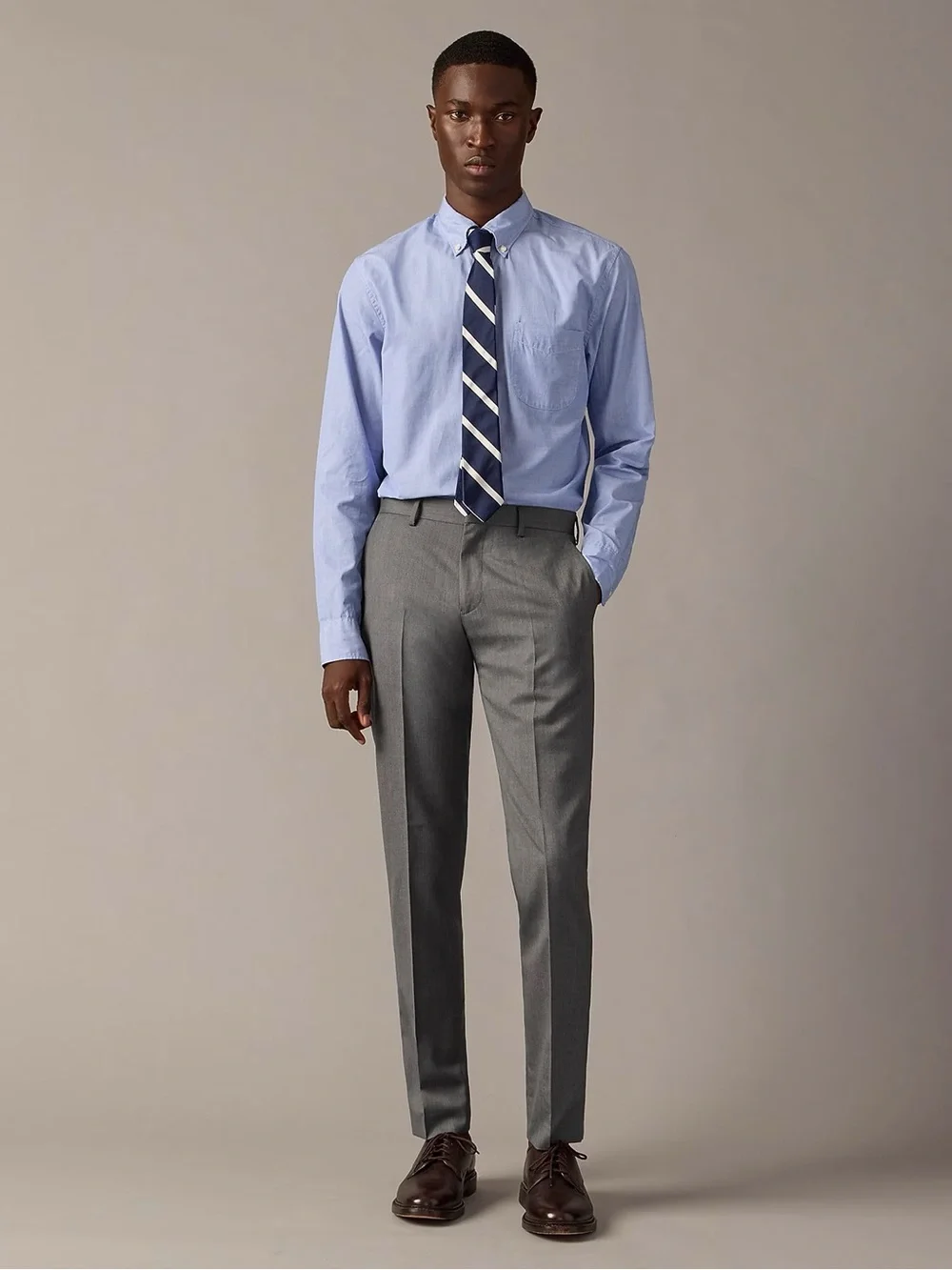 J. CREW Ludlow Slim-fit suit pant‎ in Italian wool Gray Size 32 NWT $250 43966